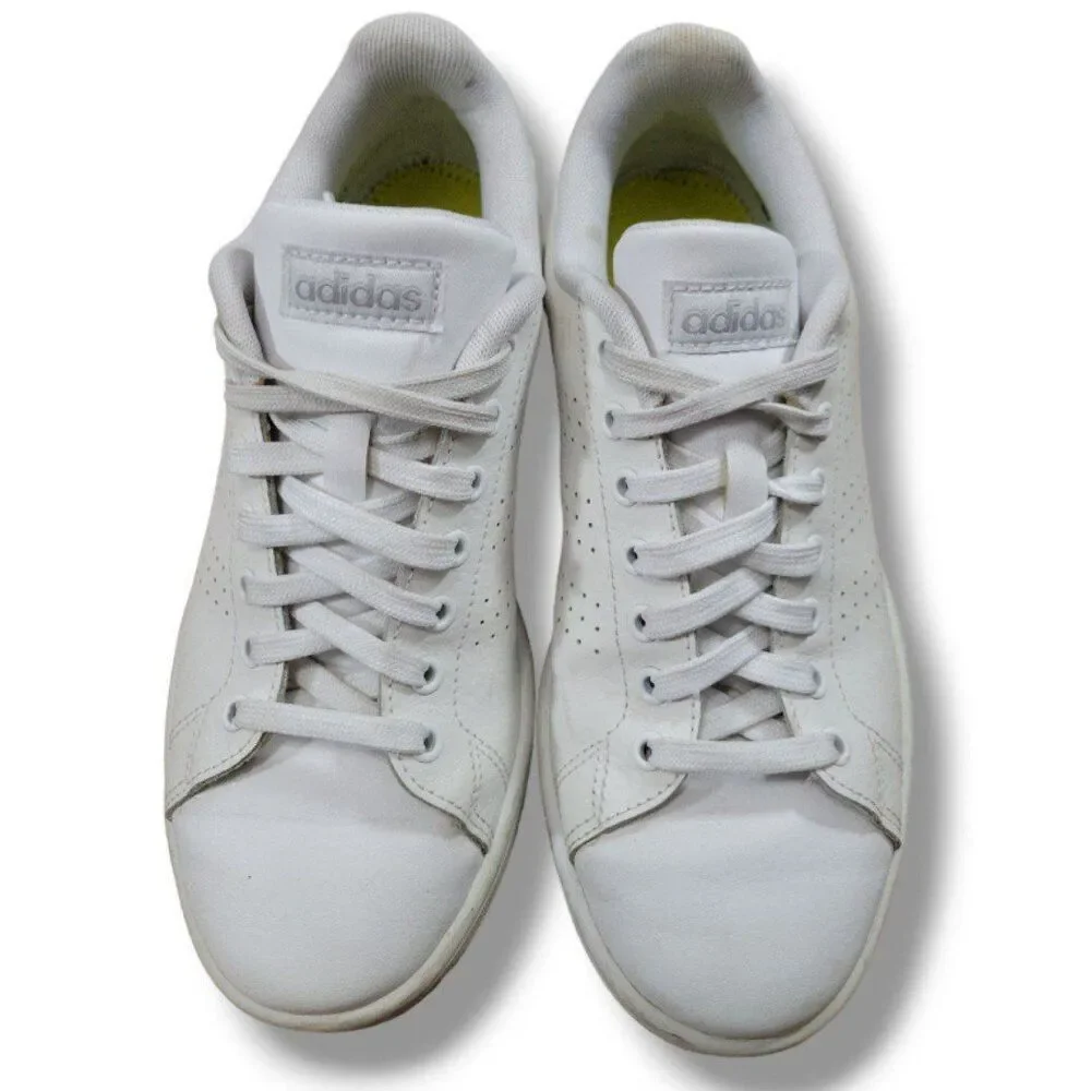 Adidas Shoes Size 7 Women's Adidas Advantage Sneakers F36226 White No Insoles